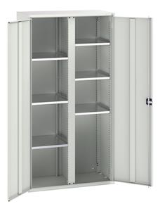 Bott Verso Basic Tool Cupboards Cupboard with shelves Verso 1050x550x2000H Partitioned Cupboard 6 Shelf